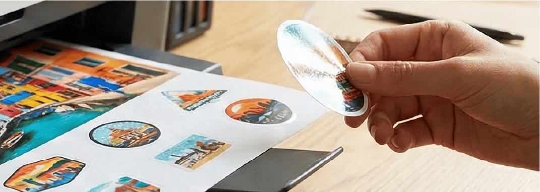 Glossy Printable Vinyl Stickers ������